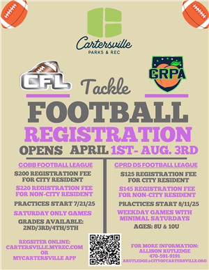 Cobb Football/ GRPA League